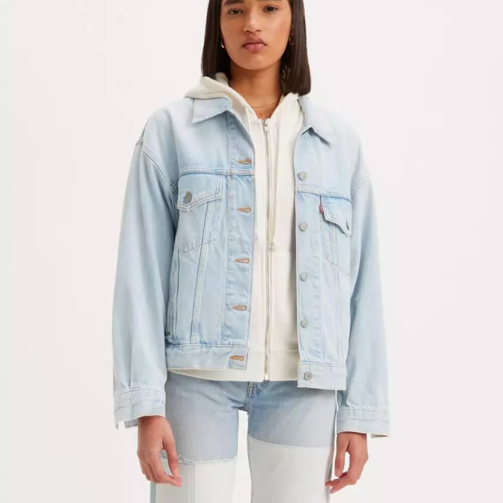New Levis 90s Trucker Jacket Medium Wash